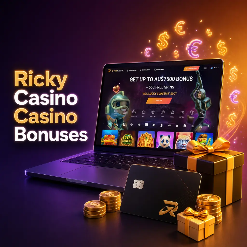 Ricky Casino Casino Bonuses